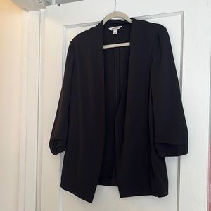 Nine West Lightweight Black Summer Blazer - Perfect fit and cropped sleeves